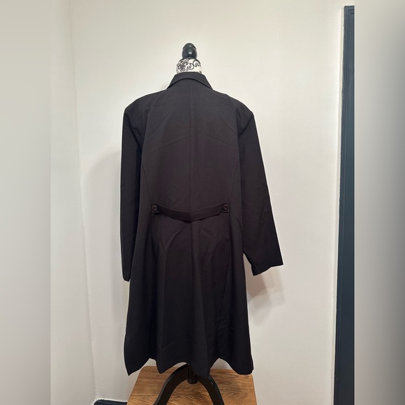 main street classics women’s plus black unlined pockets long dress Size 4XL - Picture 5 of 10